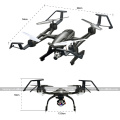 2017 más nuevo drone profesional con cámara 668-R8W RC Quadcopter 2.4G Wifi FPV Drone 5.0MP 1080 P cámara de alta calidad